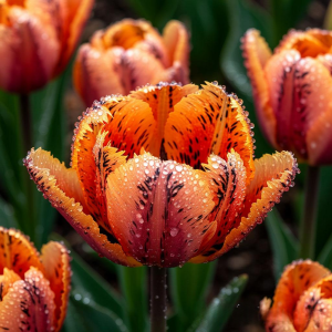 Тюльпан Литл Джем купить по цене от 199р. в интернет-магазине «Посадика» с доставкой почтой в в Ельняе и по всей России – [изображение №1].