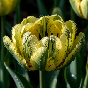 Тюльпан Стар Даст купить по цене от 229р. в интернет-магазине «Посадика» с доставкой почтой в в Ельняе и по всей России – [изображение №1].