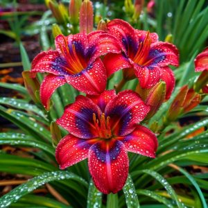 Лилейник Солар Вин купить по цене от 329р. в интернет-магазине «Посадика» с доставкой почтой в в Ельняе и по всей России – [изображение №1].