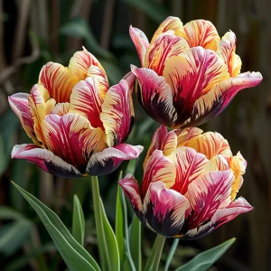 Тюльпан Роял Гарнит купить по цене от 425р. в интернет-магазине «Посадика» с доставкой почтой в в Ельняе и по всей России – [изображение №1].