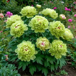 Пион Зеленые Бобы купить по цене от 610р. в интернет-магазине «Посадика» с доставкой почтой в в Ельняе и по всей России – [изображение №1].