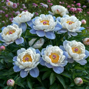 Пион Акварельный Этюд купить по цене от 806р. в интернет-магазине «Посадика» с доставкой почтой в в Ельняе и по всей России – [изображение №1].